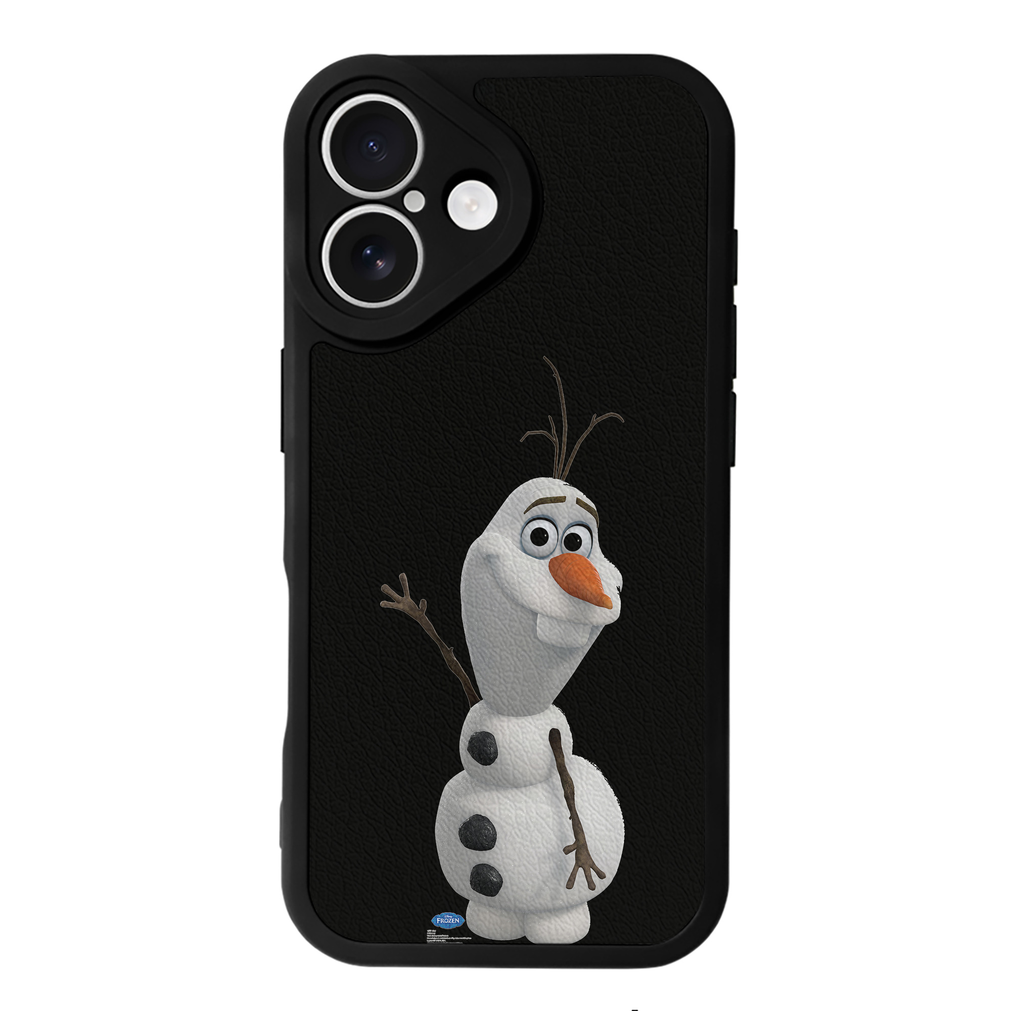 （画像用） アナと雪の女王 アンナ エルサ Frozen Anna Elsa 【iPhone 16シリーズ対応】シリコンスマホケース（レザー調） 材質：シリコン